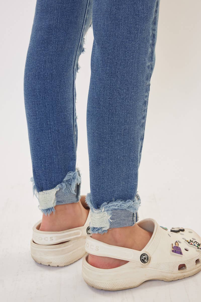 High Rise Distressed