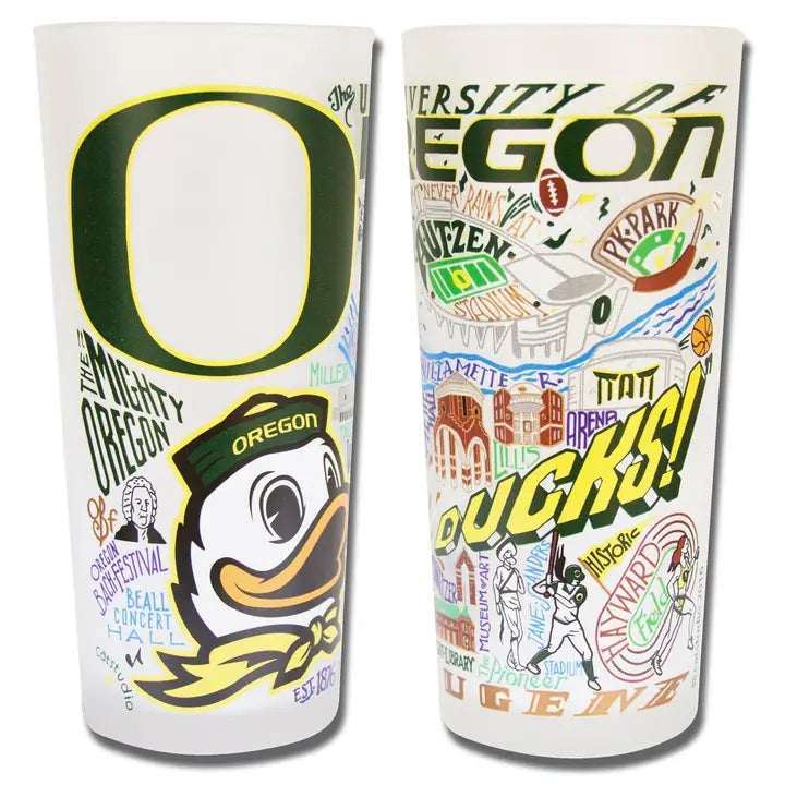 UofO Drinking Glass