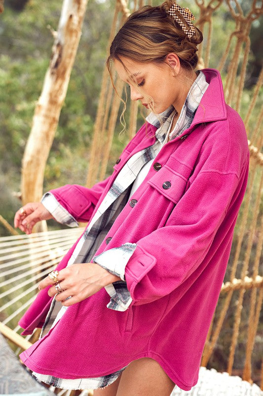 Loose Fit Shacket
