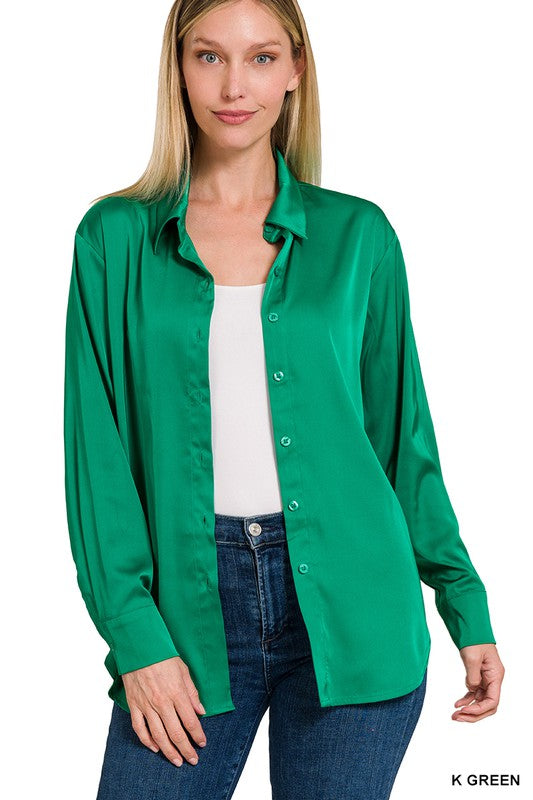 Satin Charmeuse Shirt