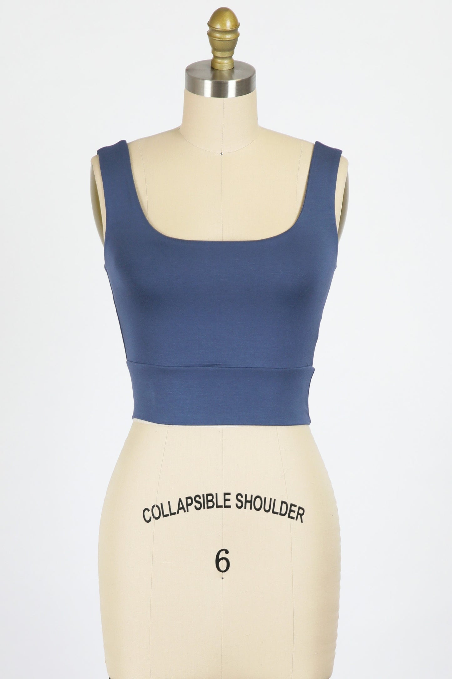 Square Neck Fitted Top