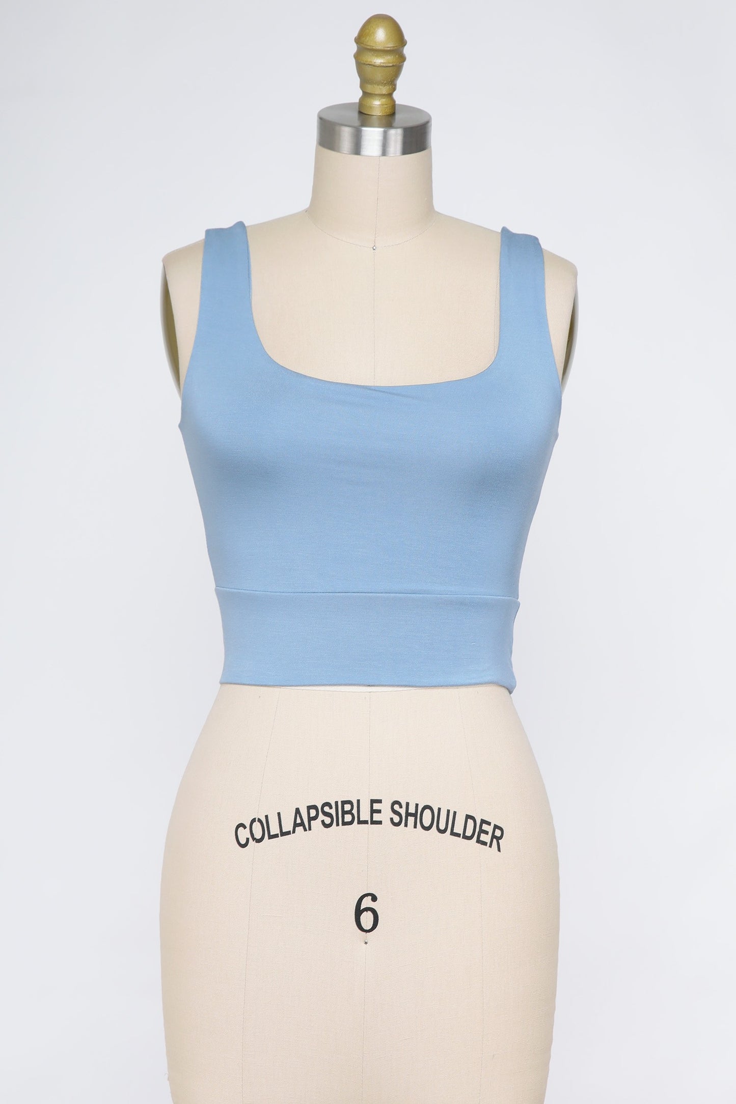 Square Neck Fitted Top
