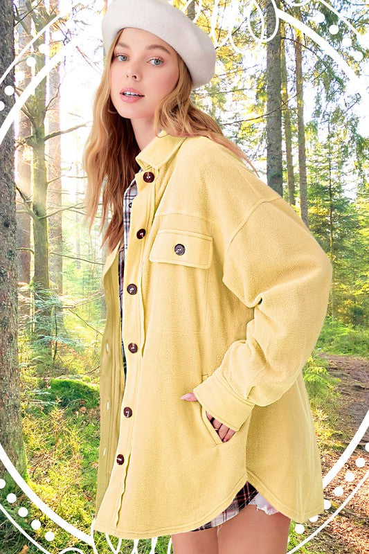 Loose Fit Shacket
