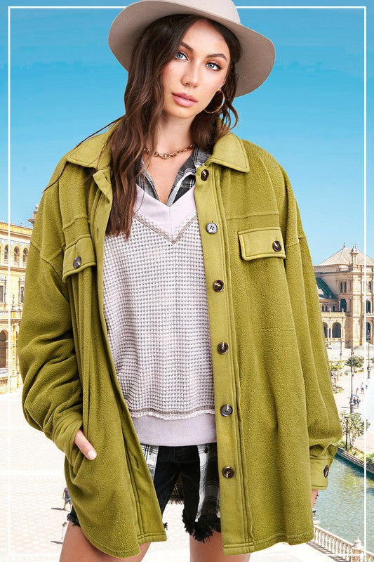 Loose Fit Shacket
