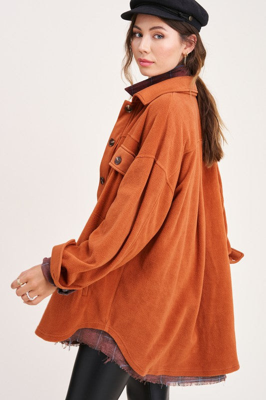 Loose Fit Shacket