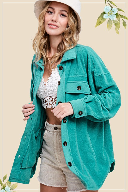 Loose Fit Shacket
