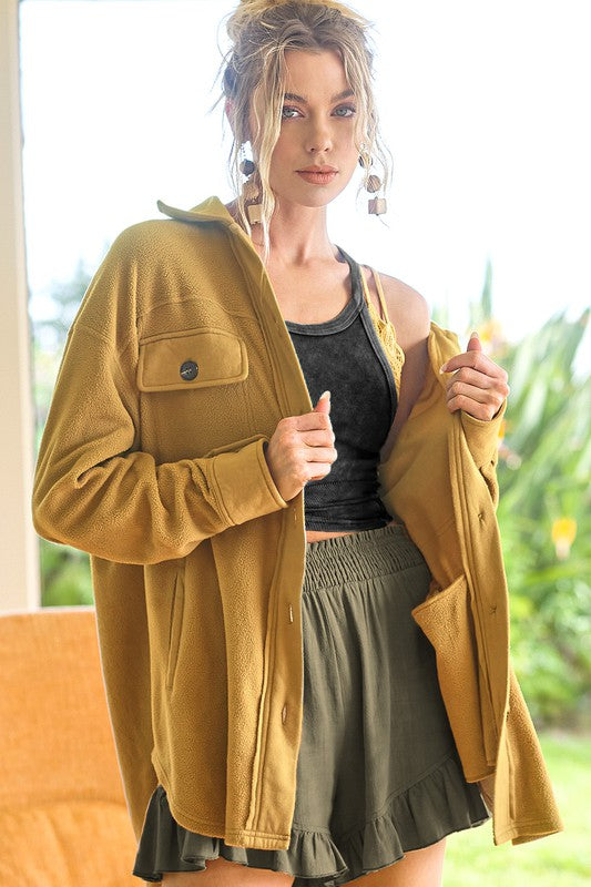 Loose Fit Shacket
