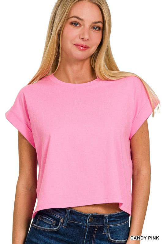 Folded Cotton Top