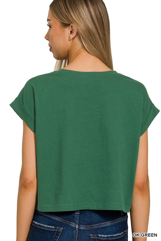 Folded Cotton Top