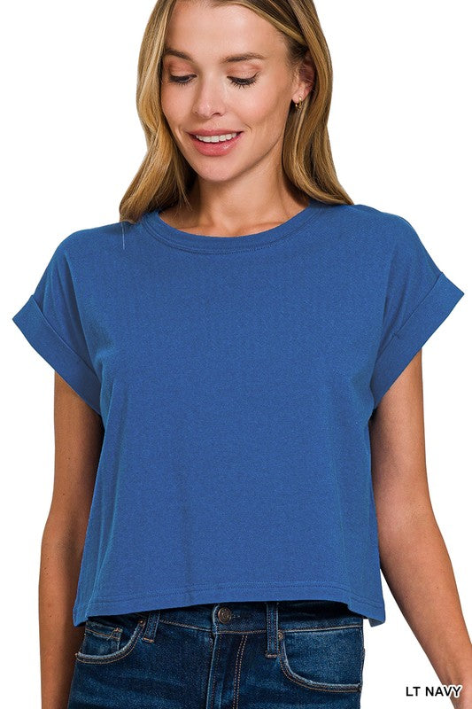 Folded Cotton Top