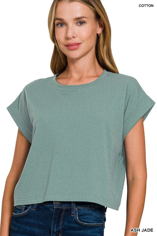 Folded Cotton Top