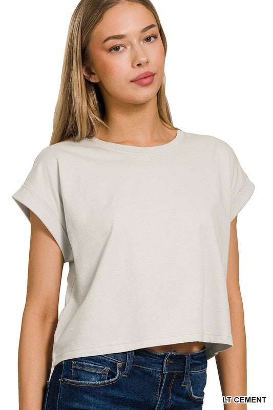 Folded Cotton Top