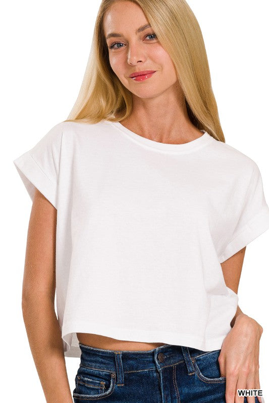 Folded Cotton Top