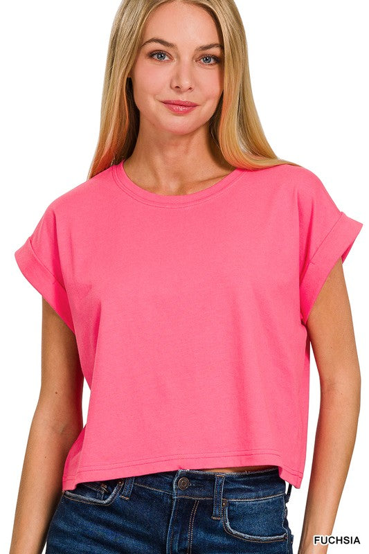 Folded Cotton Top