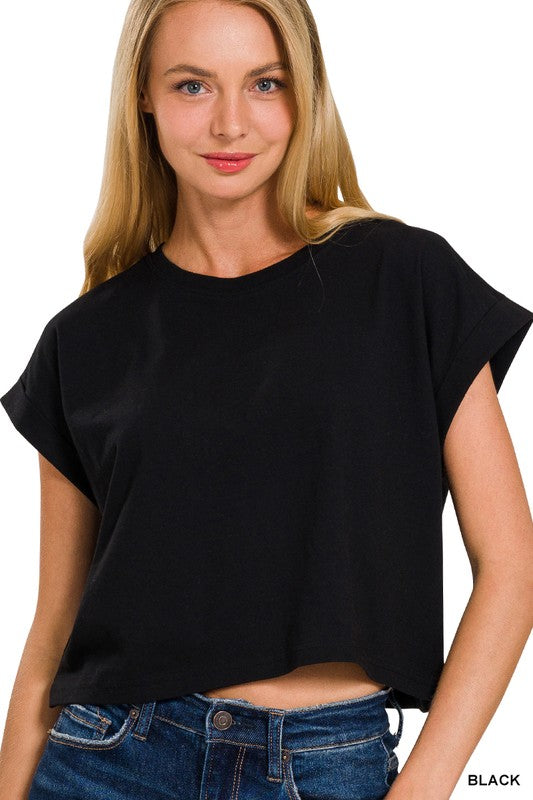 Folded Cotton Top
