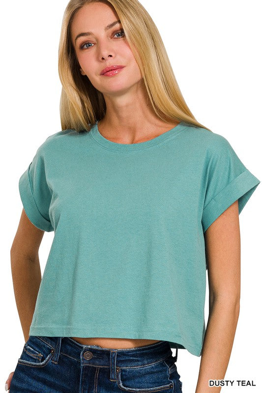Folded Cotton Top