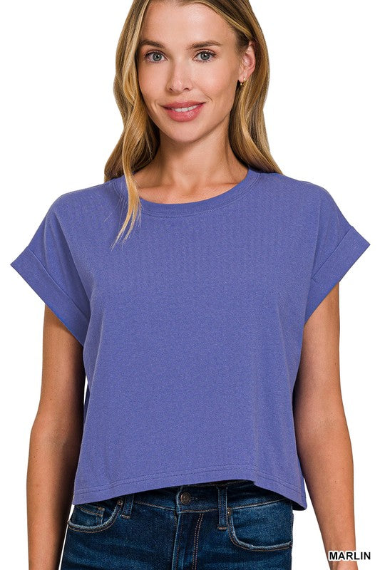 Folded Cotton Top