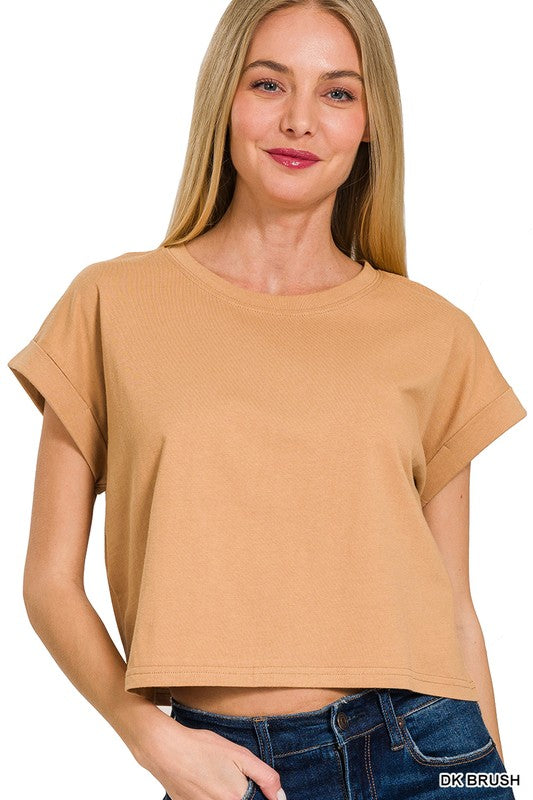 Folded Cotton Top