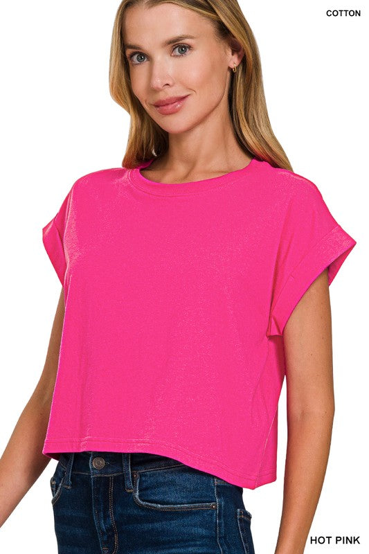 Folded Cotton Top
