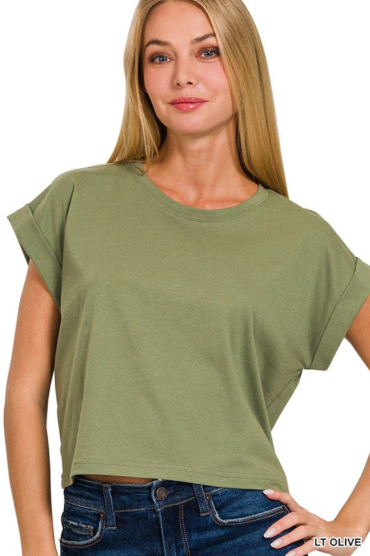 Folded Cotton Top