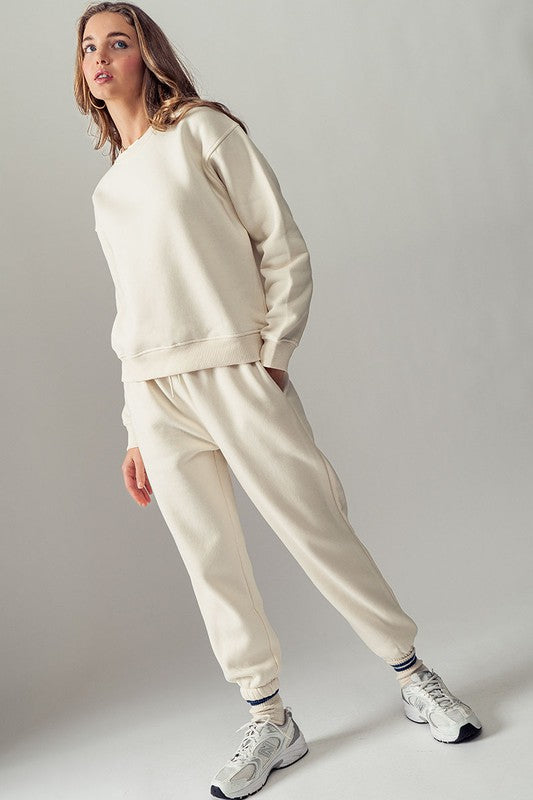 Elastic Cozy Sweatpants