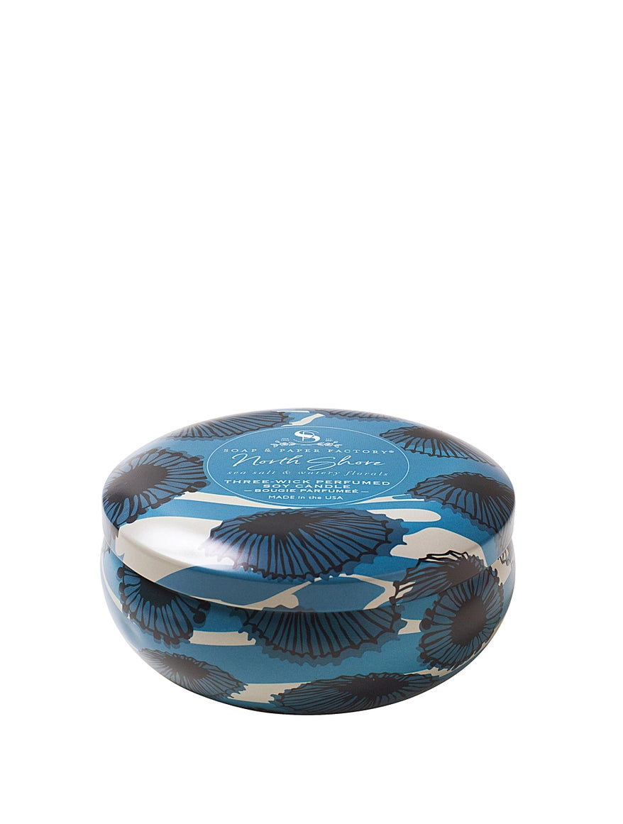 North Shore Three Wick Candle
