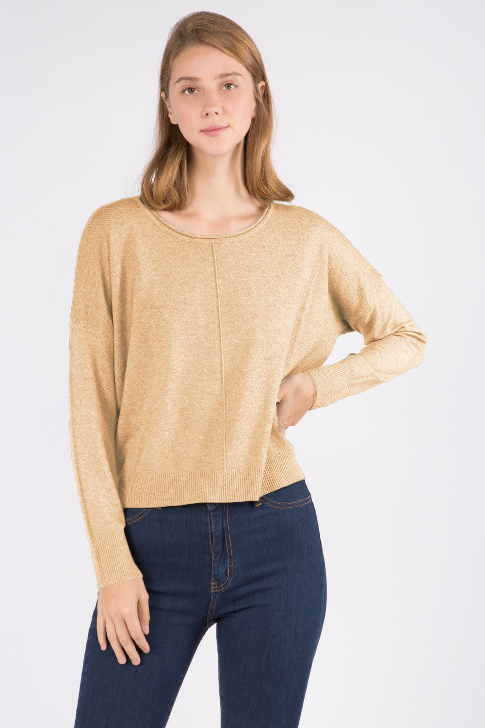 Round Neck Pullover