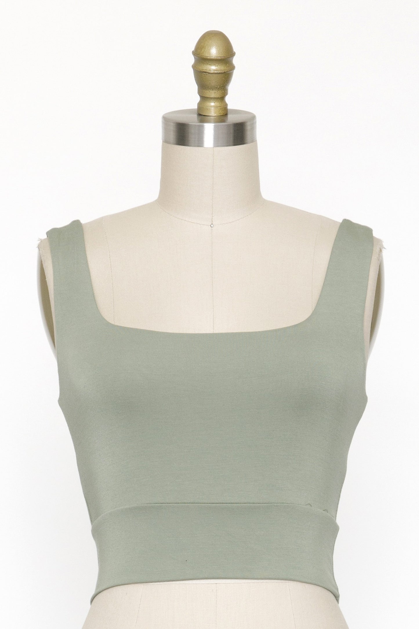 Square Neck Fitted Top