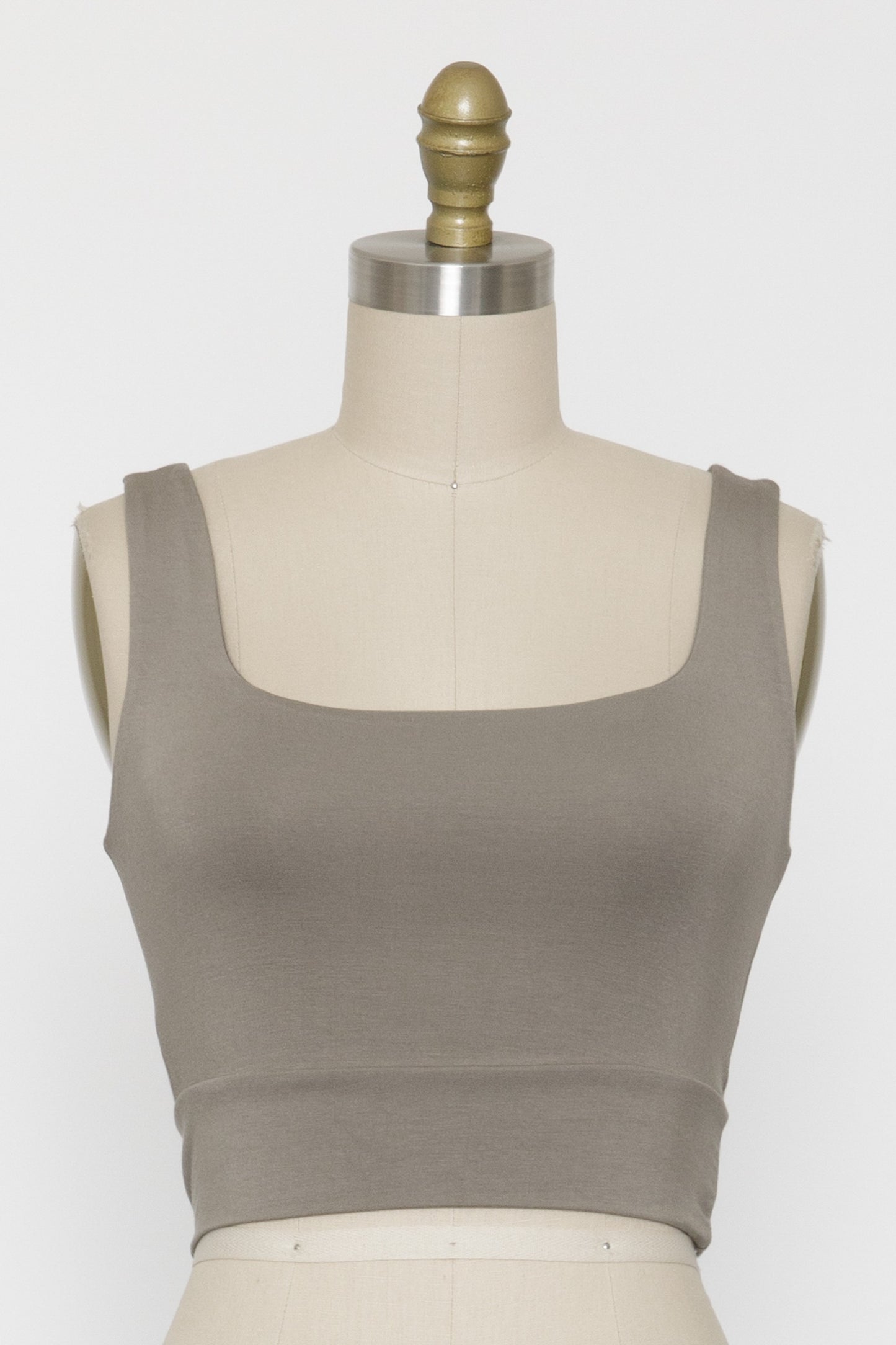 Square Neck Fitted Top