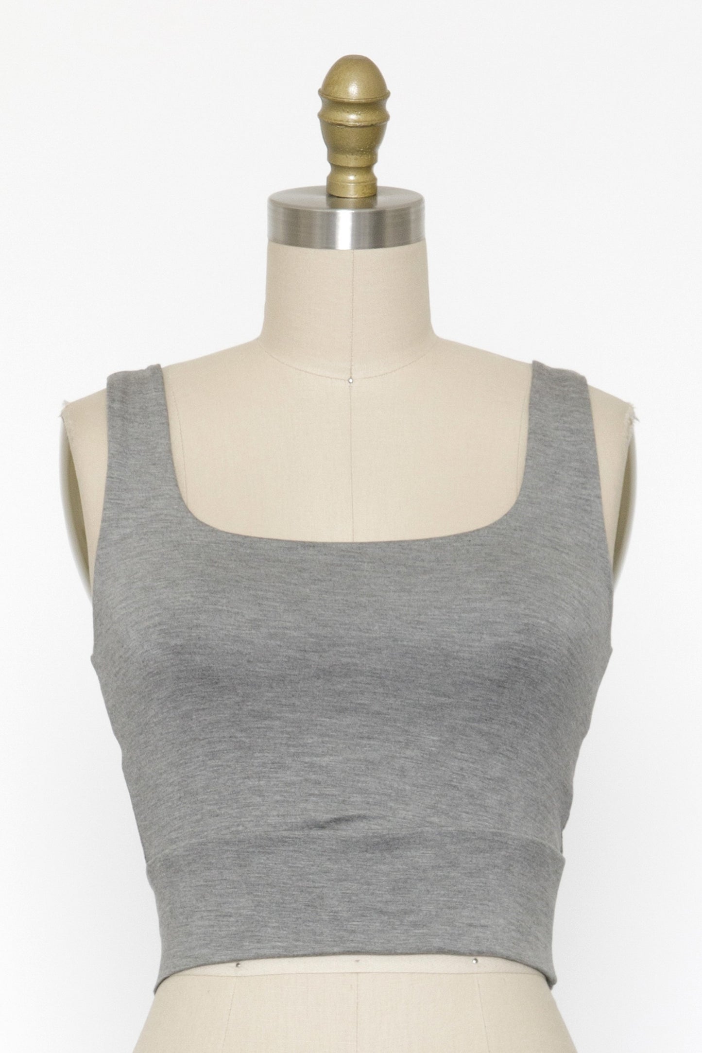 Square Neck Fitted Top