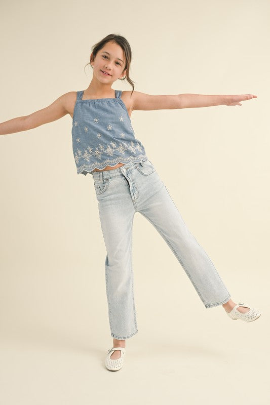 Cutout Back Top