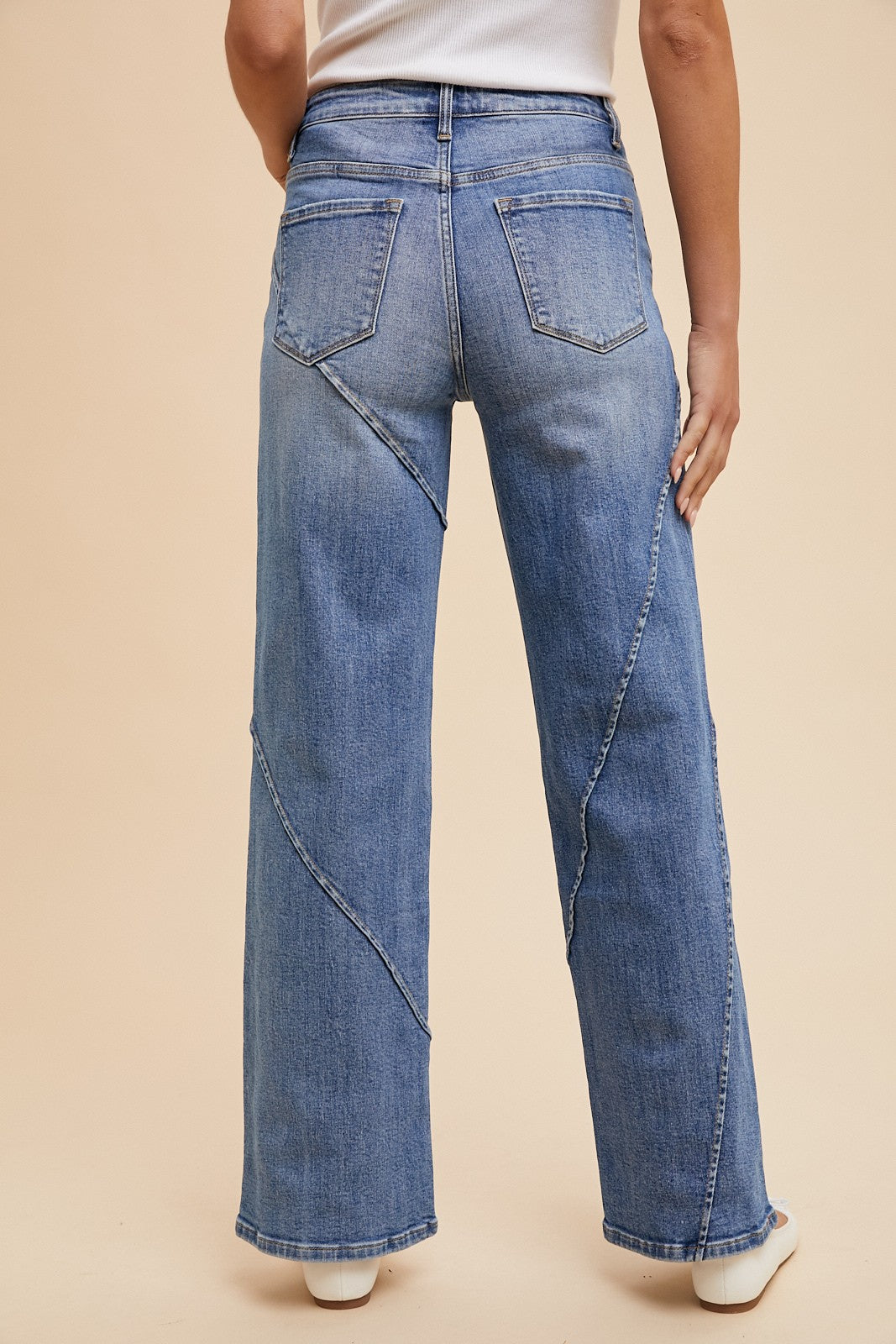 Decorative Seam Jeans
