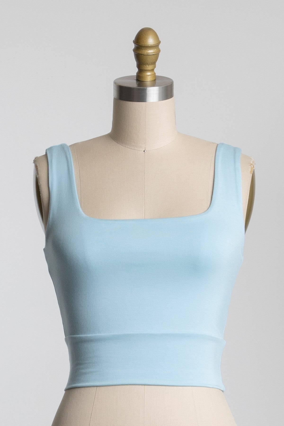 Square Neck Fitted Top