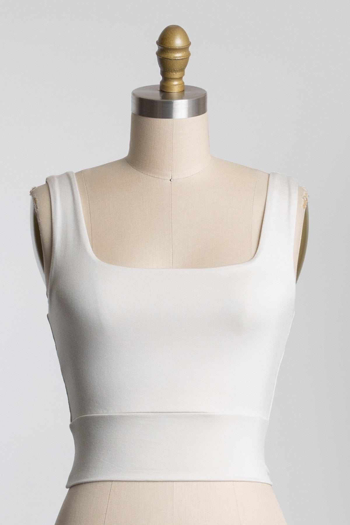 Square Neck Fitted Top