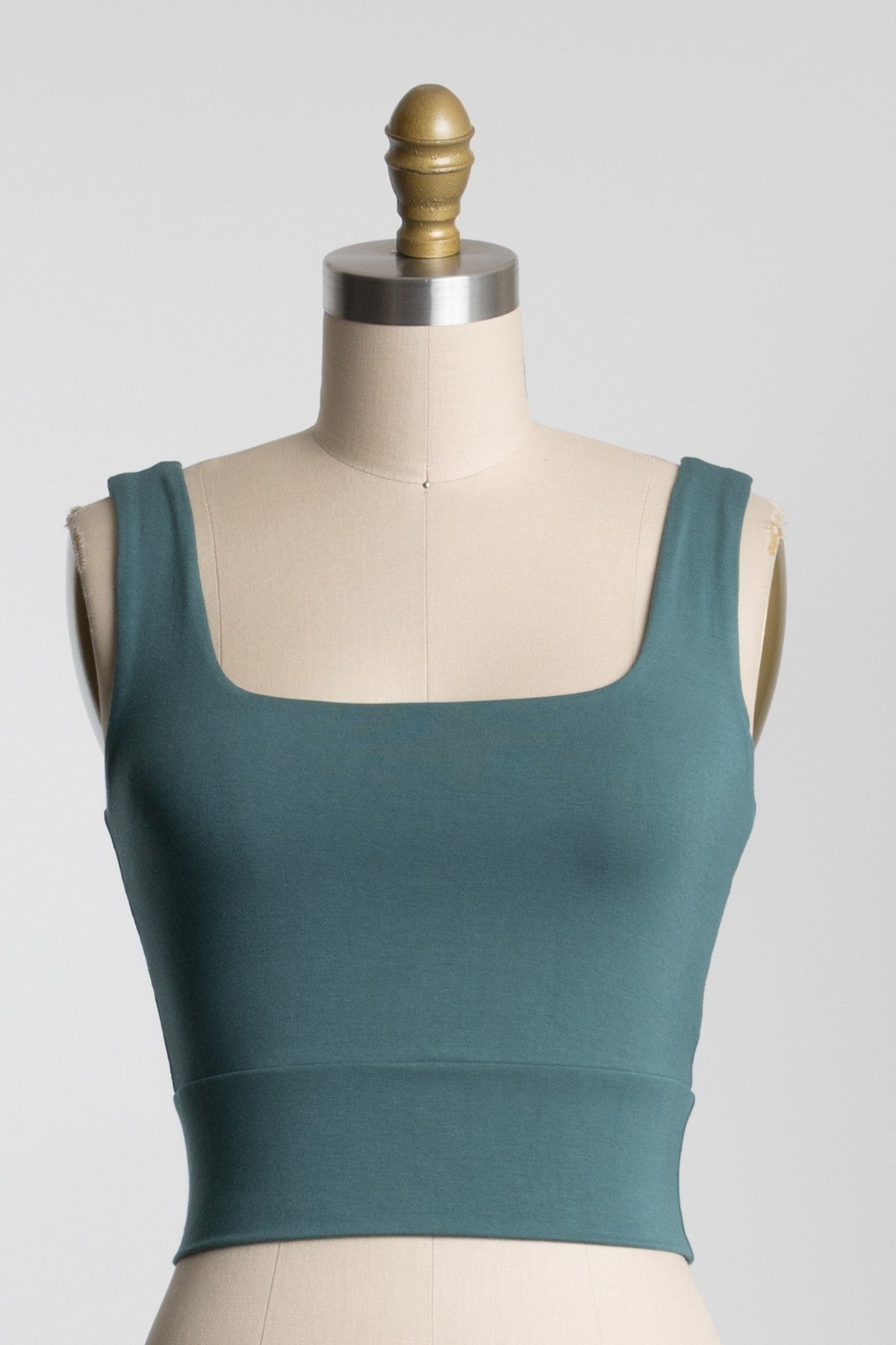 Square Neck Fitted Top