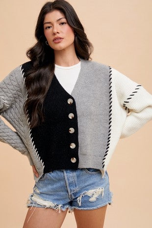 Multi-Textured Sweater