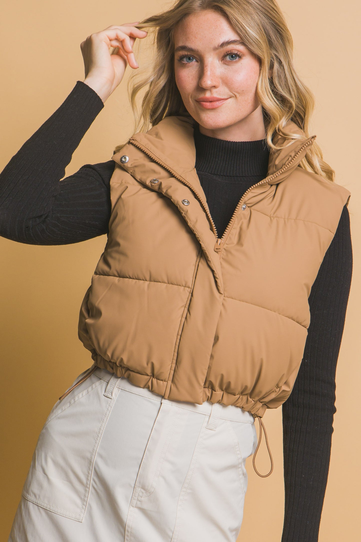 Pocket Cropped Puffer