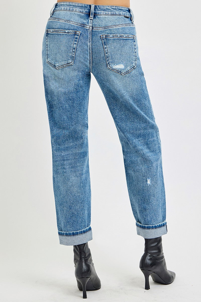 Boyfriend Distressed Jeans