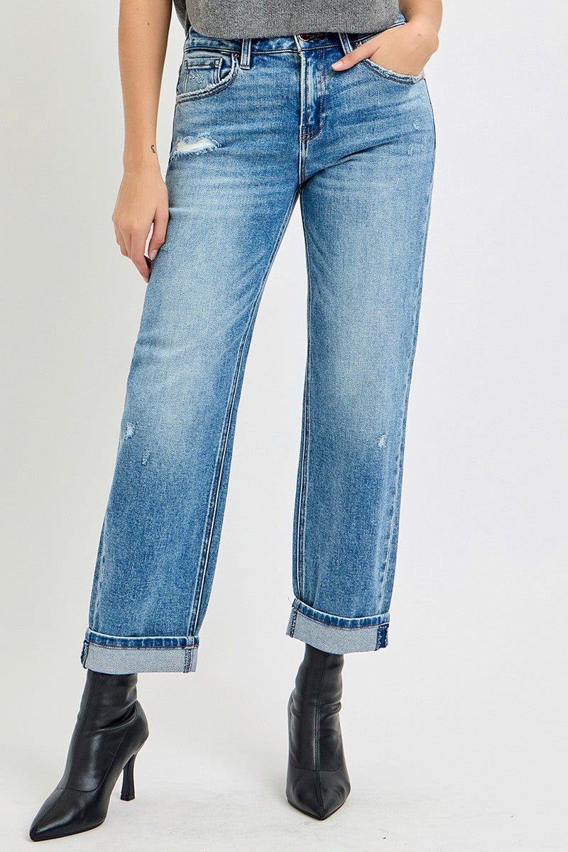 Boyfriend Distressed Jeans