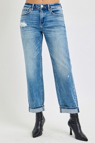Boyfriend Distressed Jeans