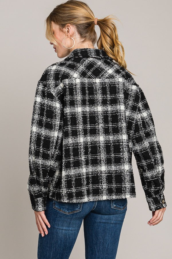 Plaid Oversized Shacket