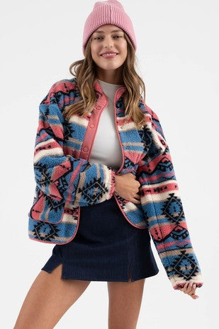 Tribal Print Jacket