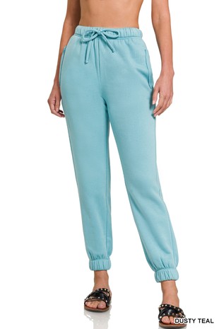 Fleece Drawstring Joggers