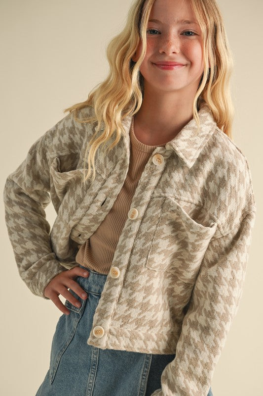 Girls Cropped Jacket