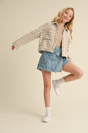 Girls Cropped Jacket
