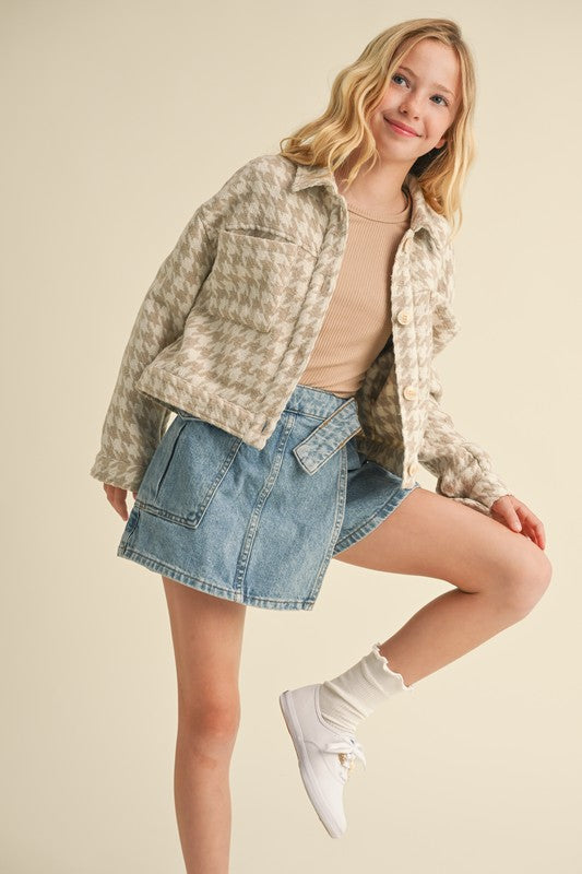Girls Cropped Jacket