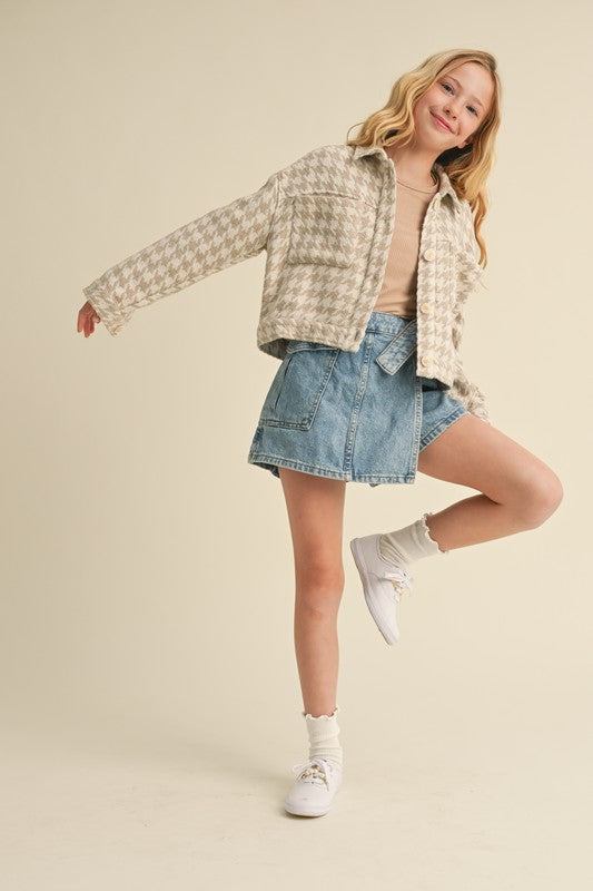 Girls Cropped Jacket