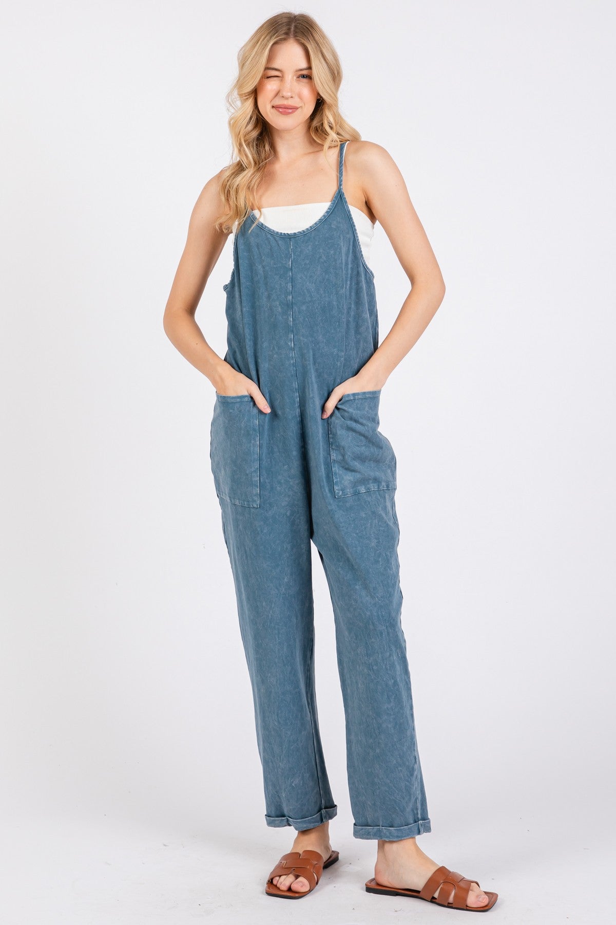 Wash. Cami Jumpsuit