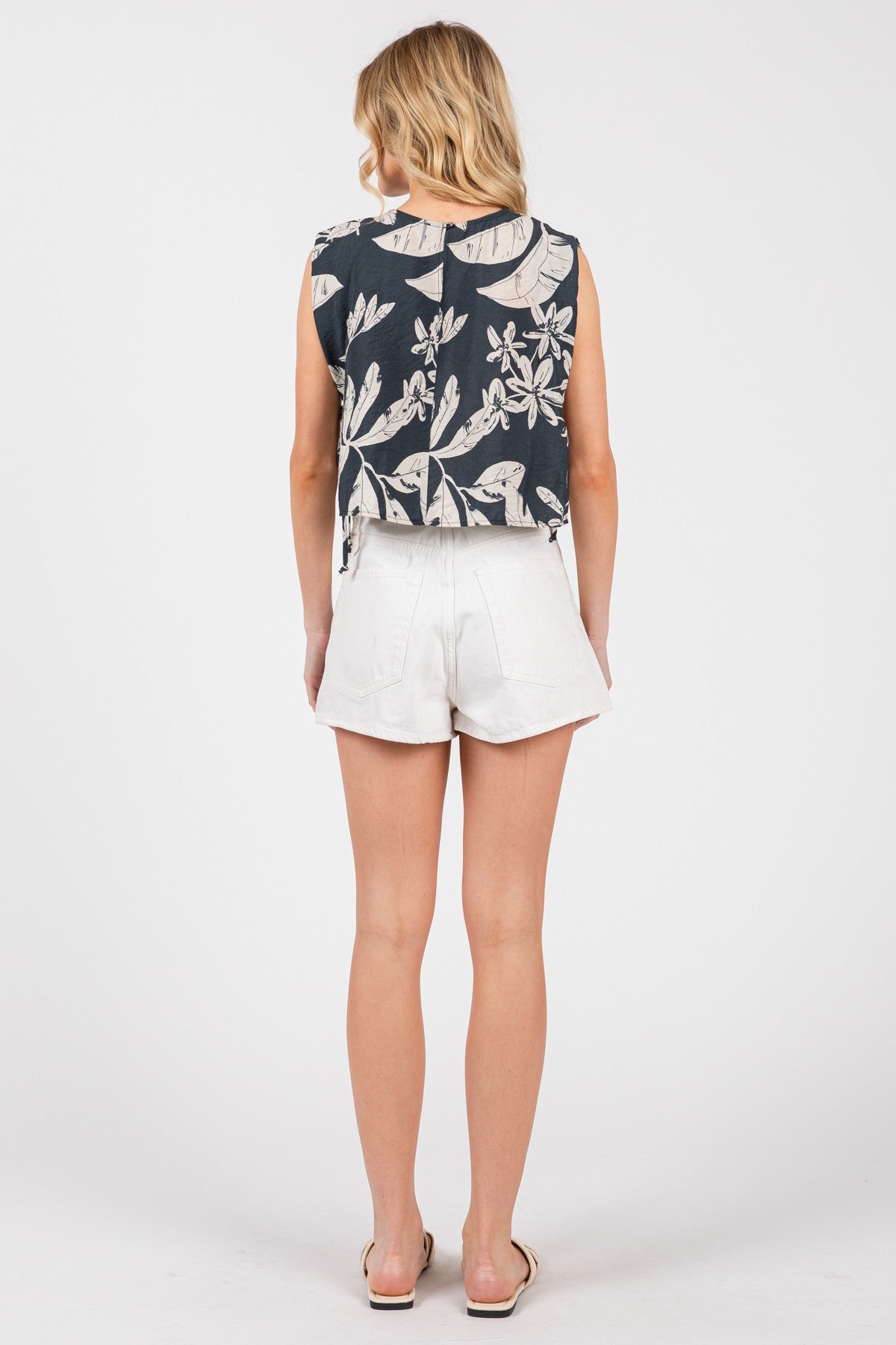 Side Tie Detailed Top