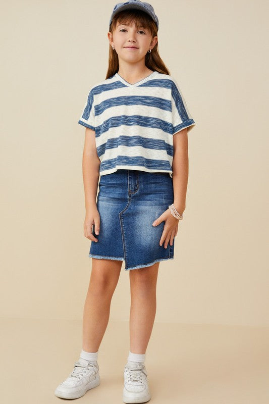 Heathered Knit Top